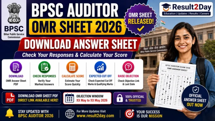 BPSC Auditor OMR Sheet 2026 – Download Answer Sheet