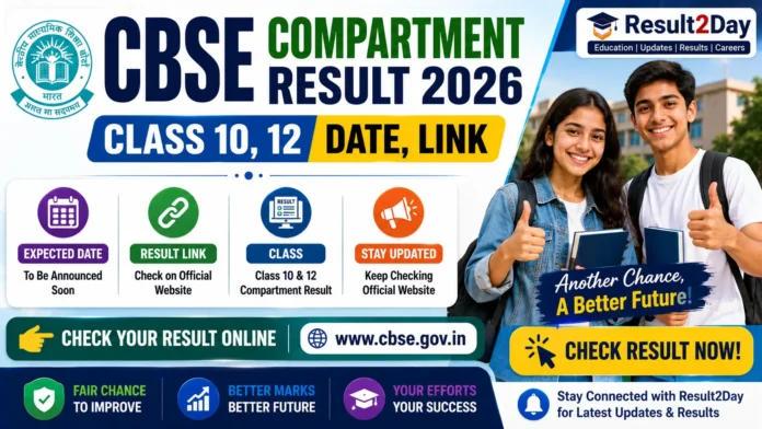 CBSE Compartment Result 2026: Class 10, 12 Date, Link