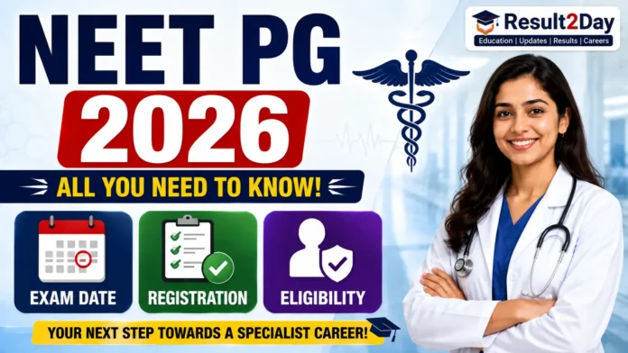 NEET PG 2026: Exam Date, Registration, Eligibility